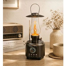 Novélune Nostaljik Radyo: Gaz Feneri Görünümlü Bluetooth Radyo ve Müzik Çalar