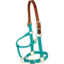 Frefly Store Weaver Deri Abtruennigen Orijinal Ayarlanabilir Çene ve Boyun Snap Yular Average Horse