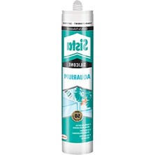 Frefly Store Şeffaf Akvaryum Silikonu, 310 ml Hacim ile Su Geçirmez