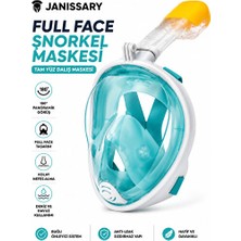 Novélune Dalış Maskesi: Tam Yüz Şnorkel Maskesi - Geniş Görüş ve Anti-Fog Özelliği