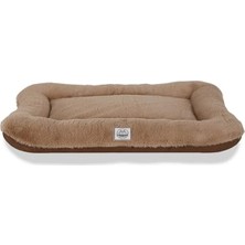 Frefly Store Kediler Için 52X70X10 cm Vison Kahve Su Geçirmez Yatak