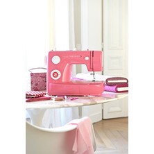 Frefly Store 45 x 22 x 35 cm Kırmızı Dikiş Makinesi, Kullanımı Kolay ve Pratik Tasarım