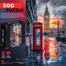 Soi Craft 500 Parça Puzzle Londra Telefon Kulübesi #276