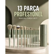 Midas Toptan Home Profesyonel Makyaj Fırça Seti 13 Parça Yumuşak Kıllı Fırça Seti Far Fırçası