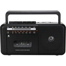 Novélune Nostaljik Radyo: Retro Kaset Çalar ve Fm/am Radyo, Bluetooth ve USB ile Çok Fonksiyonlu