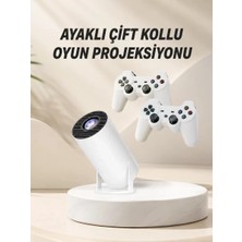 Midas Toptan Home Taşınabilir Android Projeksiyon Ayaklı Çift Kollu 4K Çözünürlüklü Sinema Projeksiyonu