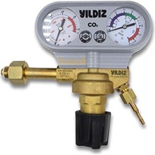 Novélune Dalış Regülatörü: Yıldız 0-21 L/dk Co2 Basınç Düşürücü Saat, Hassas ve Güvenilir Ölçüm