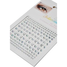 Empressco Vücut ve Yüz Taşı Stickers Tırnak Makyaj Taşı Yapışkan Festival Taşı Kristal Yüz Taşları