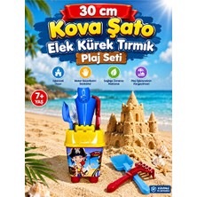 Novélune Plaj Oyuncakları: Plaj Şato Kova ve Kum Oyunları Seti - Yaratıcı Kum Oyunları Için
