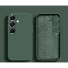 M.TK Moveteck Samsung Galaxy A27 Uyumlu Kılıf Lansman Kamera Korumalı Içi Kadife Yumuşak Renkli Silikon Mat Hisli Süet Liquid