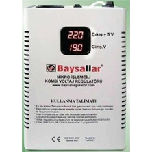 Novélune Regülatör: Güçlü Mikro Işlemcili Kablo Voltaj Regülatörü, Güvenli Elektrik Kullanımı