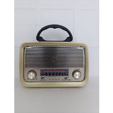 Novélune Nostaljik Radyo: Portatif Bluetooth Hoparlör ve Müzik Çalar, Fm Radyo ve USB Girişi ile