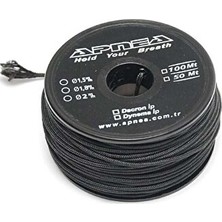 Novélune Zıpkın & Zıpkın Aksesuarı: Kaliteli Siyah Dacron Makara 1,50MM 50MT
