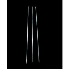 Akıllı Durak Burgulu Kuşbaşı Şişi - Metal - Kalın Kare - 50 cm