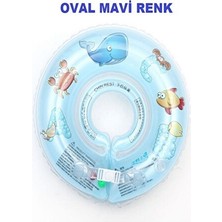Novélune Kolluk & Simit: Bebek Boyun Simidi Güvenli Emniyet Kilitli Mavi