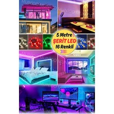 Novélune Masa ve Gece Lambası: Rgb Renk Değiştiren 5 Metre Şerit LED Aydınlatma