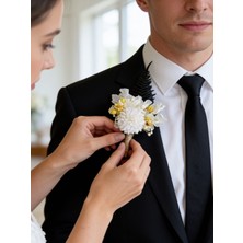 Damat Yaka Çiçeği,damat Cep Çiçeği, Sağdıç Yaka Çiçeği, Damat Yaka Iğnesi