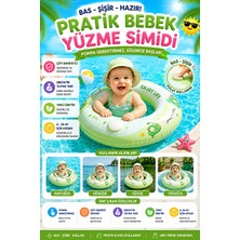 Novélune Şişme Havuz & Aksesuarı: Pratik Bebek Yüzme Simidi Güvenli Tutma ve Şişirme Kolaylığı