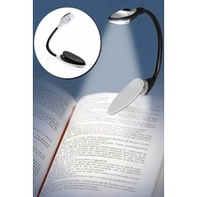 Novélune Masa ve Gece Lambası: Bükülebilir Kitap Okuma Işığı, Pratik ve Konforlu Kullanım