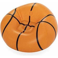 Novélune Plaj Oyuncakları: Beanless Basketbol Çocuk Şişme Koltuk - Eğlenceli ve Kullanışlı Plaj Oyunca