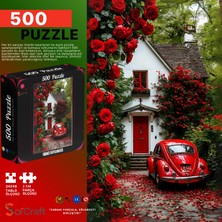 Soi Craft 500 Parça Puzzle Kırmızı Kaplumbağa #279