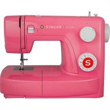 Frefly Store 230128140 Serbest Kol Dikiş Makinesi Simple 3223 Kırmızı, Plastik, 45 x 22 x 35 Cm, Pembe