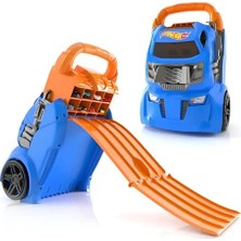 Frefly Store Hot Wheels Cefa Toys Araba Çantası, 2'si 1 Arada, 20 Araba Kapasiteli, 4 Farklı Parça, Çok Renkli (HWCC14)
