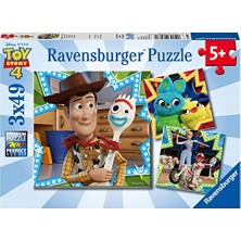 Frefly Store 3X49 Parça Yapboz Wd Toy Story 4