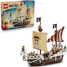 Frefly Store LEGO One Pıece Going Merry Korsan Gemisi 75639 – 10 Yaş ve Üzeri Çocuklara Özel, 5 Minifigür Içeren Detaylı Anime Gemi Modeli, Hayal Gücü Geliştiren Yapım Seti, Doğum Günü Hediyesi (1376 Parça)