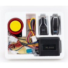 Frefly Store Unichrome Motosiklet Alarm-Uzaktançalıştırma Seti -Motor Alarmı - 125 Desibel