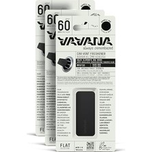 Frefly Store Vavana Araba Klima Kokusu, Flat Oto Kokusu 3'lü Set - 60 Gün Etkili Araç Kokusu (Artistic)