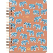 Frefly Store Le Color Utopia Spiralli Defter Düz Fil 17X24 cm