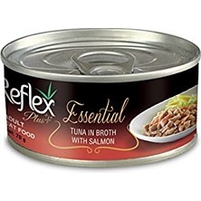 Frefly Store Plus Essential Et Suyunda Ton Balığı ve Somonlu Yetişkin Kedi Konserve Sı 70G