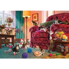 Frefly Store Anatolian Puzzle - Şımarık Kediler / 500 Parça Puzzle, 3632