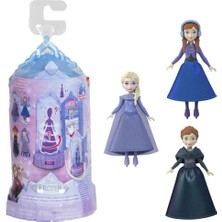 Frefly Store Disney Karlar Ülkesi Sürpriz Küçük Bebek ve Mini Kale Oyun Setleri, Dönerek Ortaya Çıkan Sürpriz Bebek, Filmlerden Ilham Alan Buz Kalesi Sürprizi (Stiller Çeşitlilik Gösterebilir), JCR90