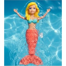 Frefly Store Kurmalı Yüzen Deniz Kızı Oyuncak - Havuz ve Banyo Oyuncağı (19 Cm)