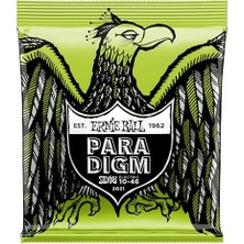 Frefly Store Ernie Ball Normal Slinky Paradigm Elektro Gitar Telleri, Ölçü 10-46