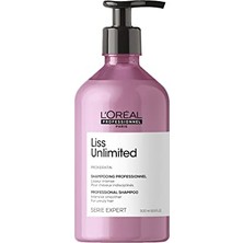 Frefly Store L'oréal Professionnel Paris Serie Expert Liss Unlimited Elektriklenme Karşıtı ve Yoğun Yumuşaklık Veren Şampuan 500ML