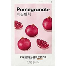 Frefly Store Mıssha Nar Özlü Yaşlanma Karşıtı Bakım Sunan Yaprak Maske (1AD) Airy Fit Sheet Mask Pomegranate