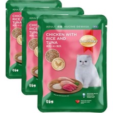 Frefly Store Pouch Tavuk ve Pirinçle Ton Balığı 85 gr (3 Paketi)