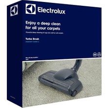 Frefly Store Electrolux ZE119 Döner Fırçalı Turbo Elektrikli Süpürge Başlığı | Halı ve Kumaş Yüzeyler Için Derinlemesine Temizlik & Evcil Hayvan Tüylerinde Etkili | Pure C9 Serisi Uyumlu Başlık