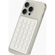 Frefly Store Telefon Arkasına Yapışan Silikon Vakumlu Pratik Telefon Tutucu, Kolay Telefon Kılıfı Tutucu, Tüm Cep Telefonu Modellerine Uygun, Araç Telefon Tutucu, Makyaj, Mutfak, Ahtapot (Gri)