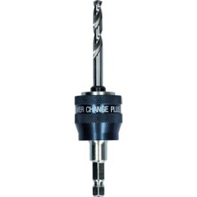 Frefly Store Professional Power Change Plus Adaptör (3/8 Inç Altıgen Yuva, Hss-G Matkap 7,15 x 85 Mm, Delik Testeresi Aksesuarı)