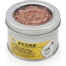 Frefly Store Havya Lehim Temizleme Teli, Metal Kutulu, 65X45MM