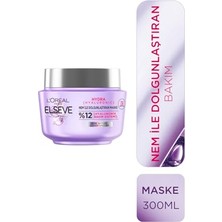 Frefly Store L’oréal Paris Elseve Hydra [hyaluronic] 72 Saat Nem ile Dolgunlaştıran Maske 300ML