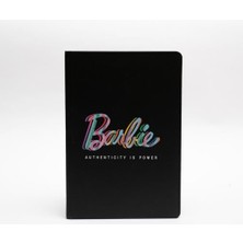 Frefly Store Barbie Sert Kapak Butik Defter (Siyah)