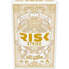 Frefly Store Risk Strike Cards And Dice Game, Quick-Playing Strategy Card Game For 2-5 Players, 20 Min. Average, Family Games, Party Games - Ingilizce Versiyon