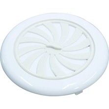 Frefly Store BADEM10 Baca Kapağı Ayarlı Dönerli Havalandırma Kombi Soba Havalık 16.5cm