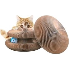 Frefly Store Kedi Tırmalama Toplu Akordiyon Kedi Oyuncağı