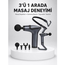 Arenes Titreşimli Şarjlı Masaj Aleti 3in1 Fonksiyonel Çok Amaçlı Model Yeni Nesil - Lisinya
